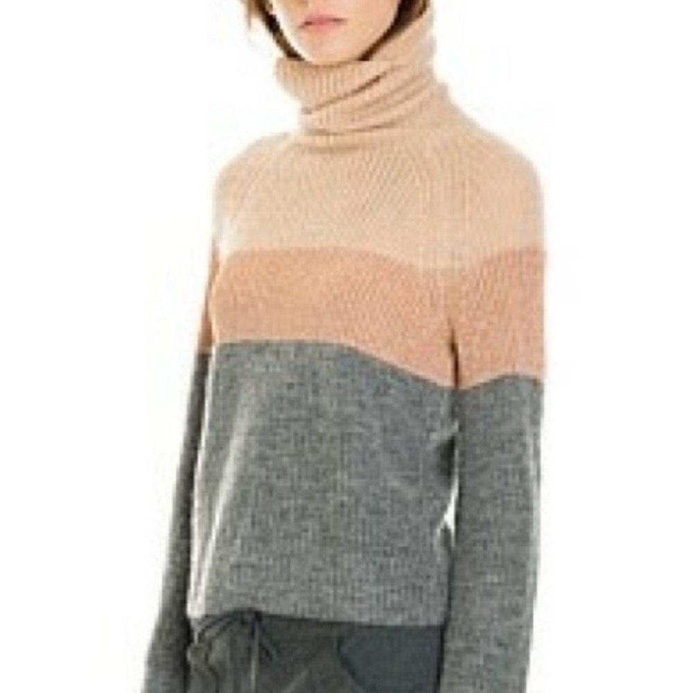 COUNTRY ROAD Mohair Wool Turtleneck Knit Sweater Jumper RRP$199 - Picture 4 of 10
